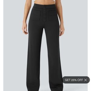 DayStretch High Waisted Pockets Straight
Leg Casual Pants